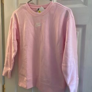 Nike crewneck sweatshirt, pink
